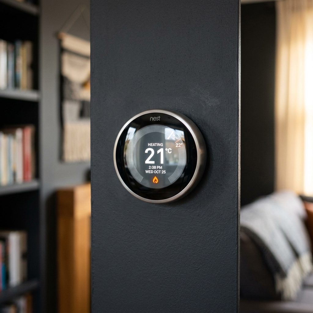 Modernes Smart-Home Thermostat